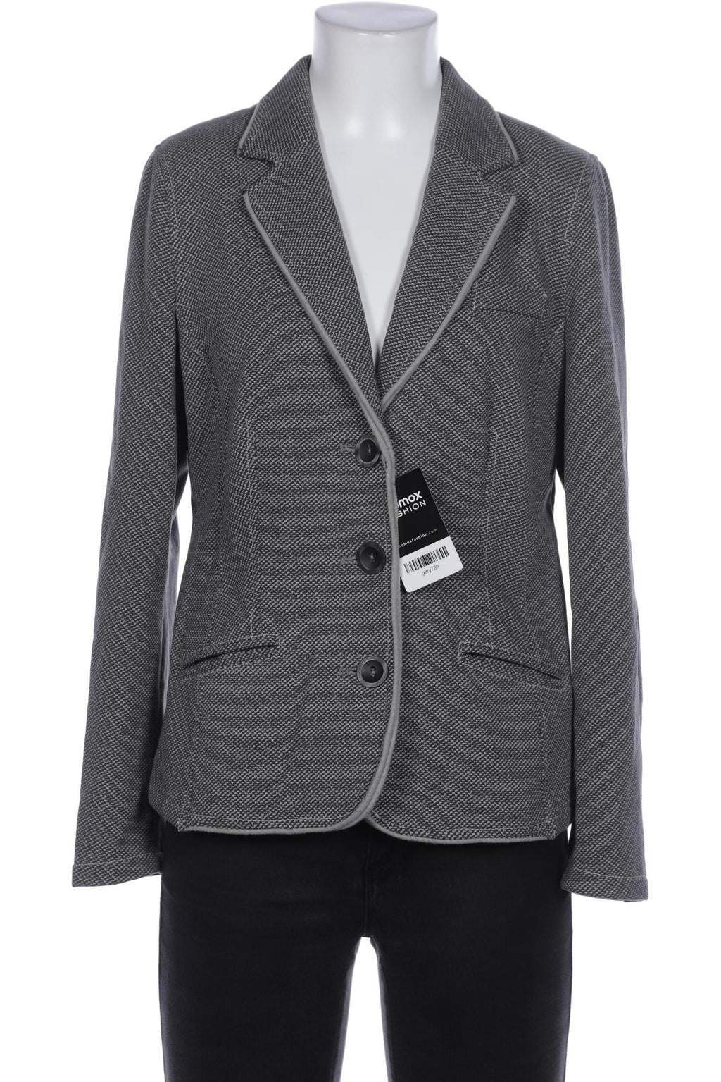 Rabe Women's Blazer Gray EU 36 Cotton Elastane Second Hand 4
