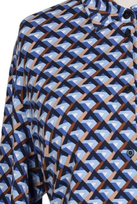 Rabe Women's Blouse Multicolor EU 48 Viscose Elastane 4
