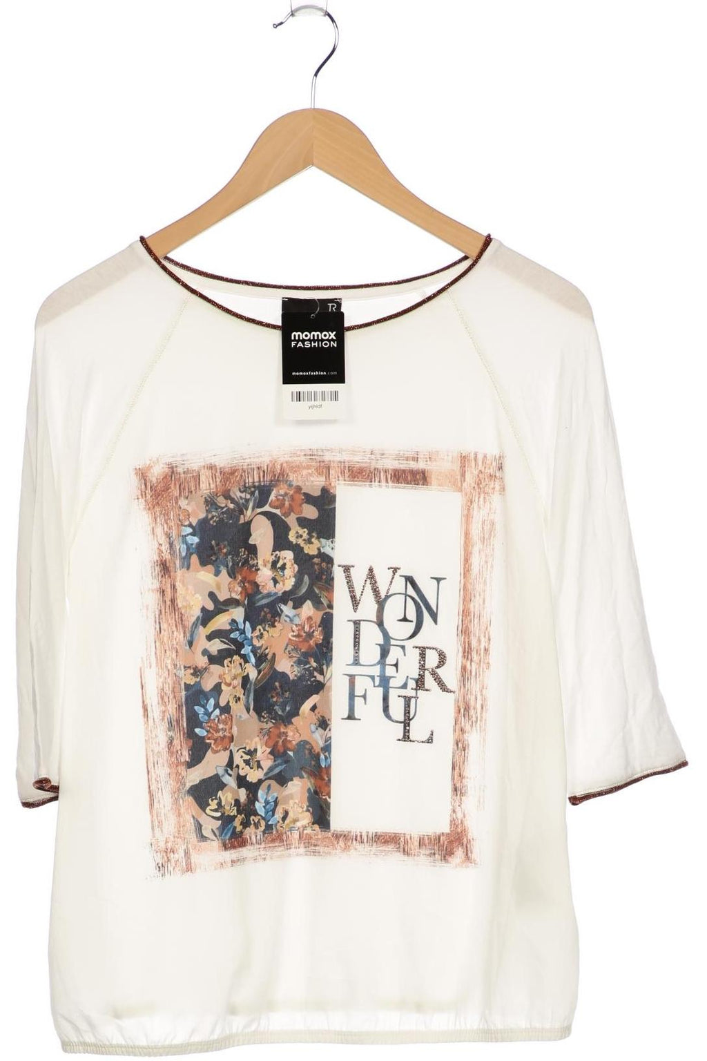 Rabe Damen Langarmshirt Cremeweiß EU 42 3