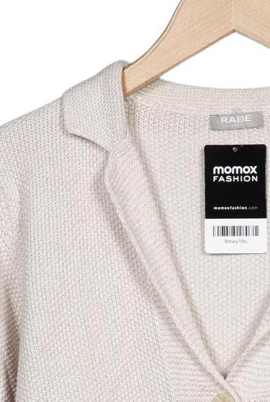 Rabe Damen Strickjacke Cremeweiß EU 40 4