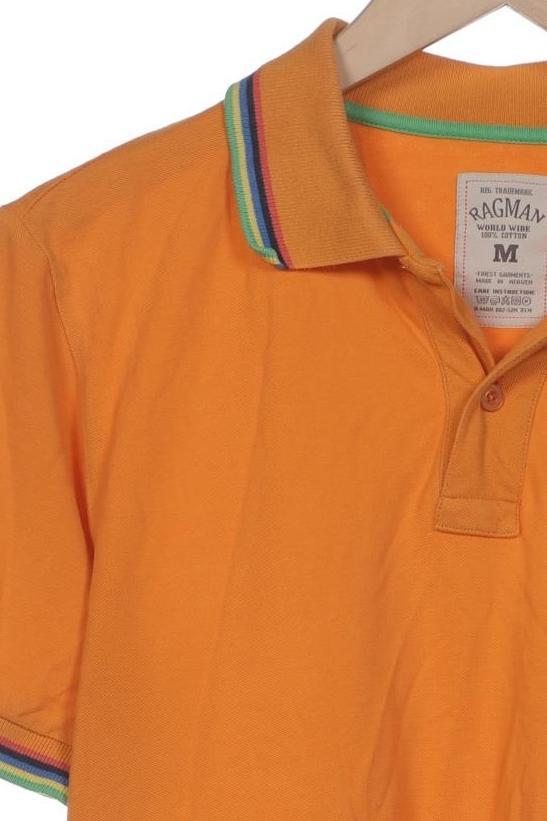 Polo Homme ragman Orange M 4