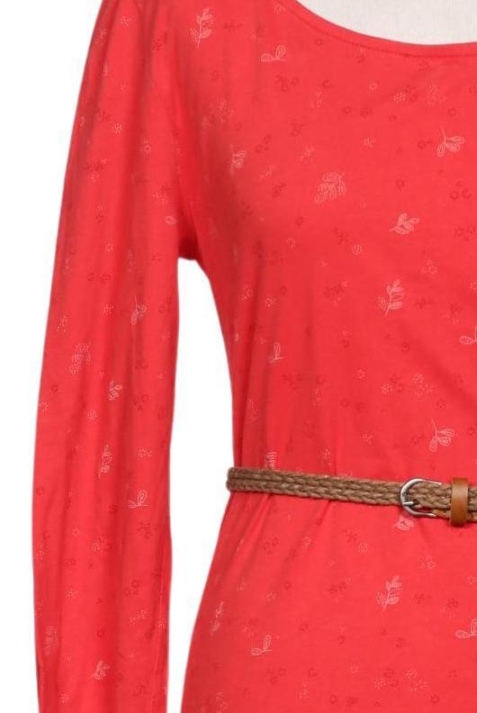 ragwear Dress Red M Cotton 8