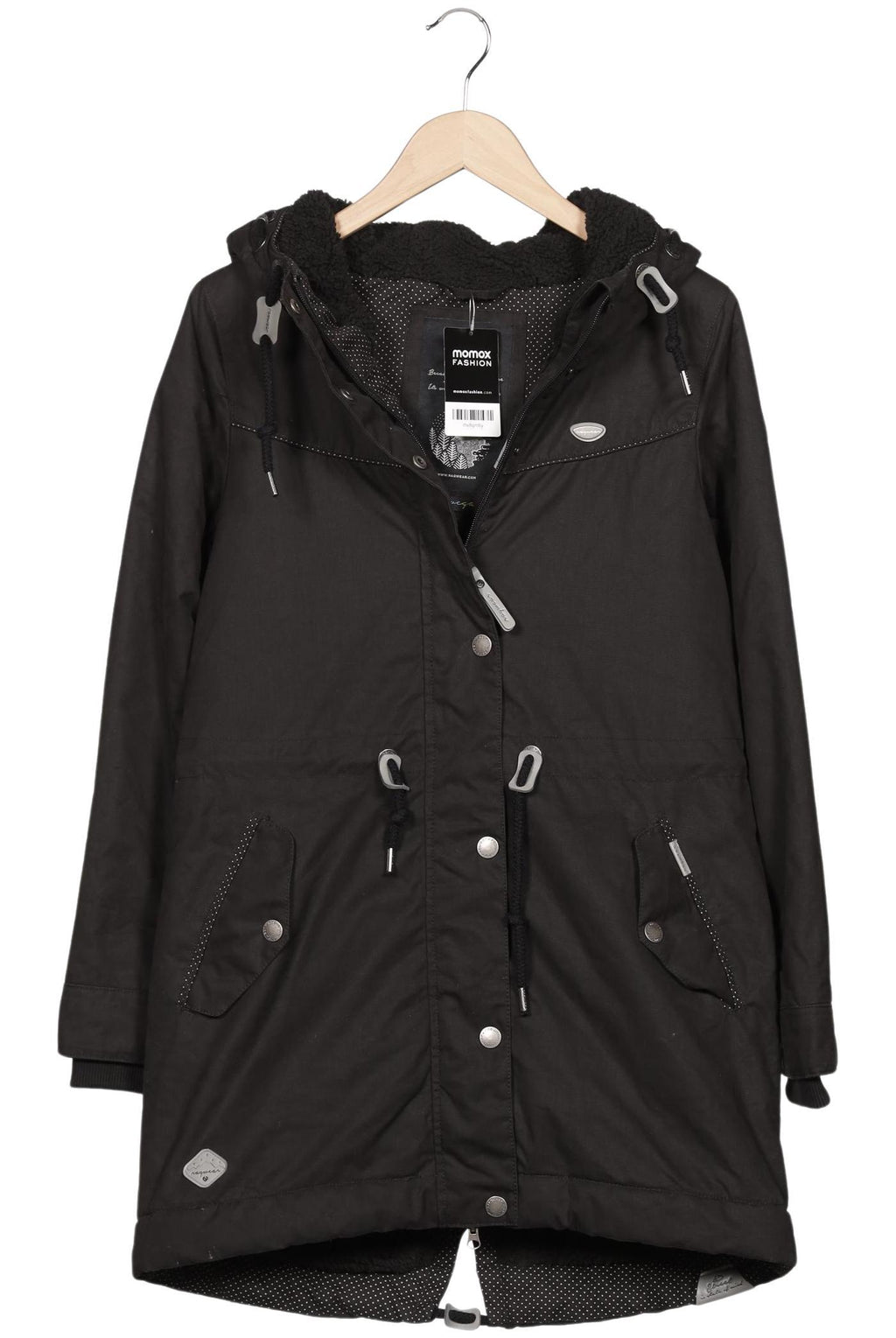 ragwear Damen Mantel Schwarz Gr. S 5