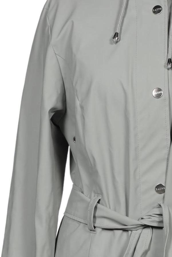 Rains Women's Coat Gray XXS Synthetic 6