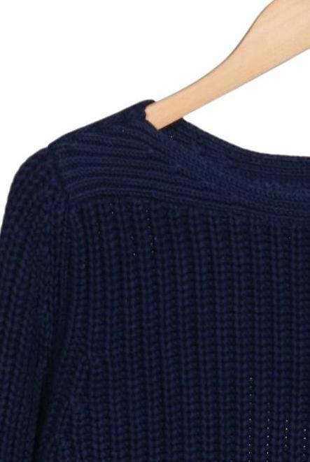 Reiss Women's Sweater Navy Size M 4