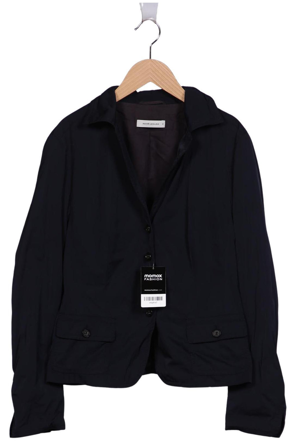 Rene Lezard Women's Jacket Navy EU 42 Synthetic 4