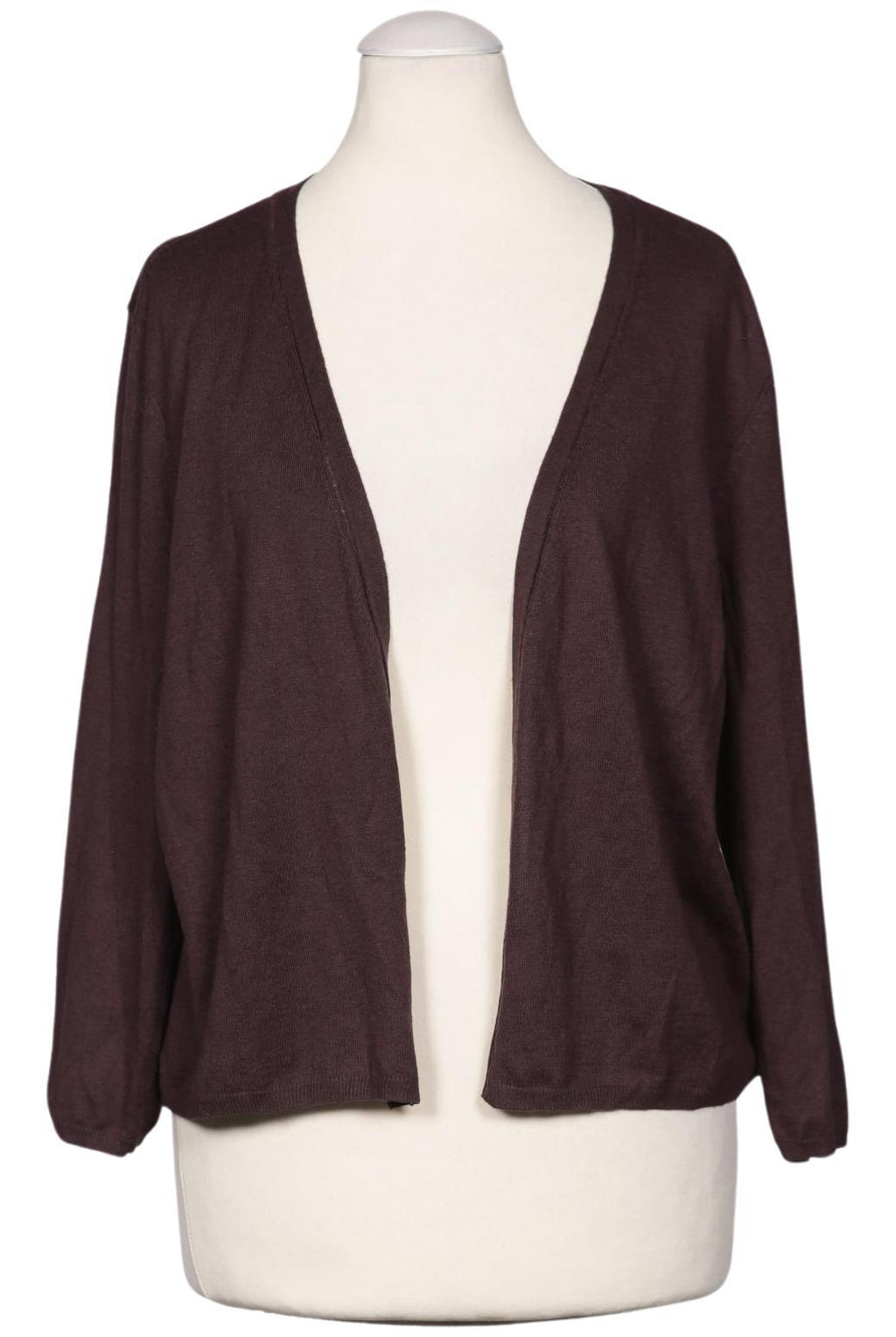 Rene Lezard Knit Cardigan Brown M 3