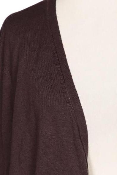 Rene Lezard Knit Cardigan Brown M 5