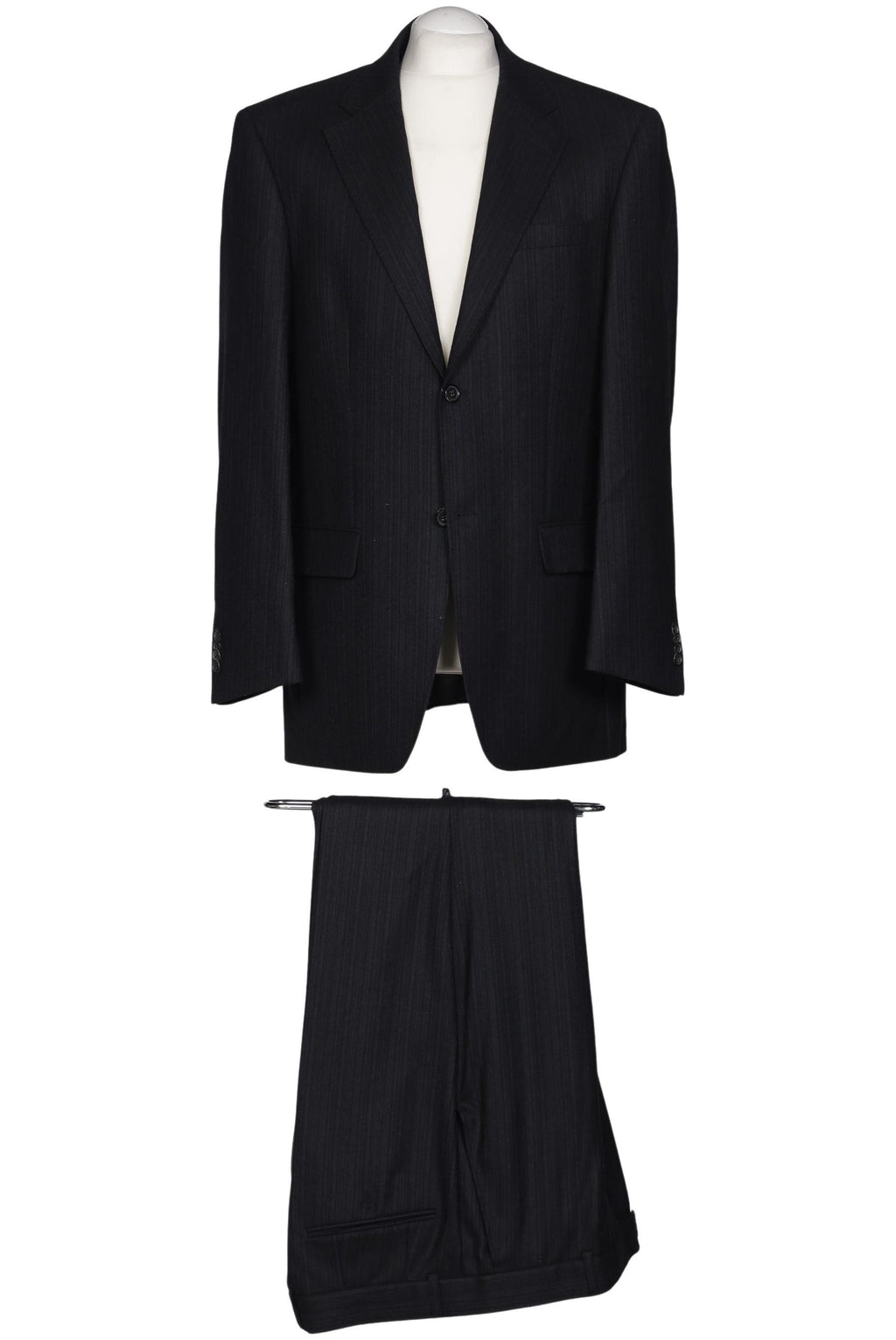 Rene Lezard Men Suit Navy EU 50 Wool 6