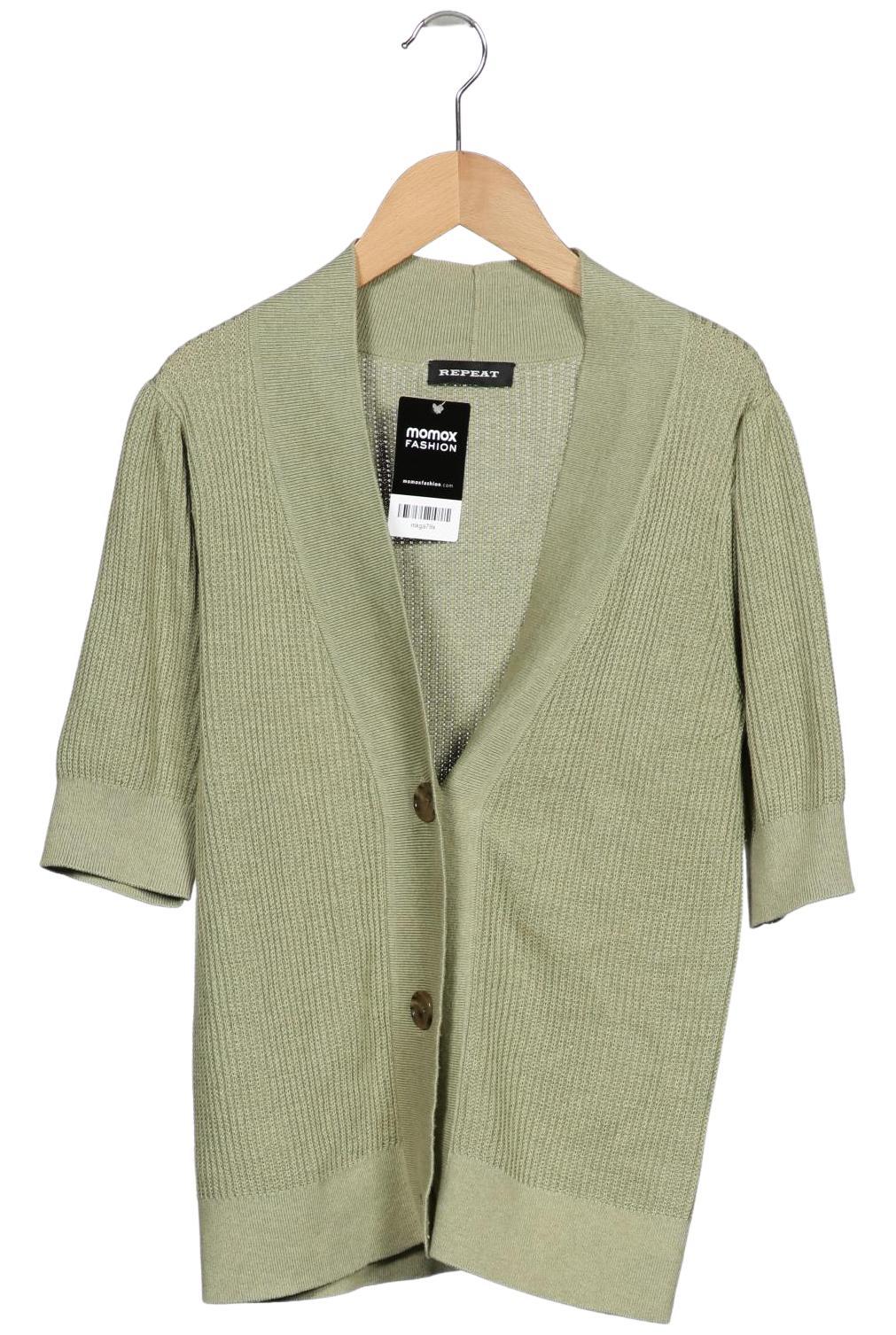  Repeat Knit Cardigan Light Green EU 38 2