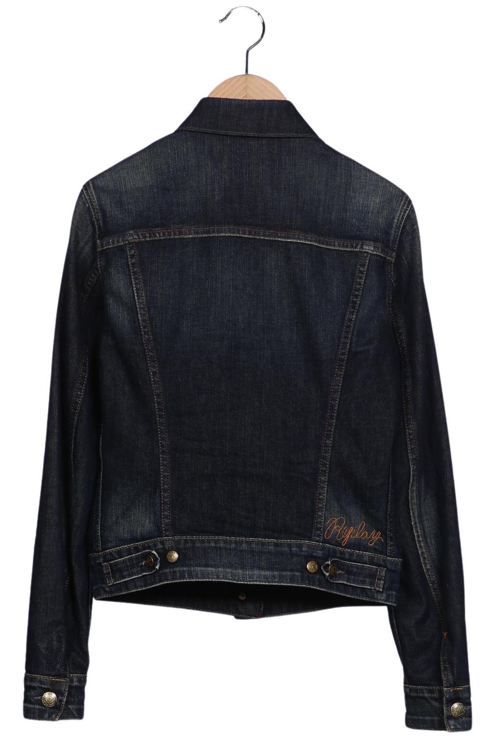 Replay Women Jacket Navy Blue Size S 6