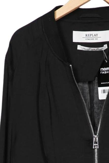 Replay Women Jacket Black Size L Synthetic 6