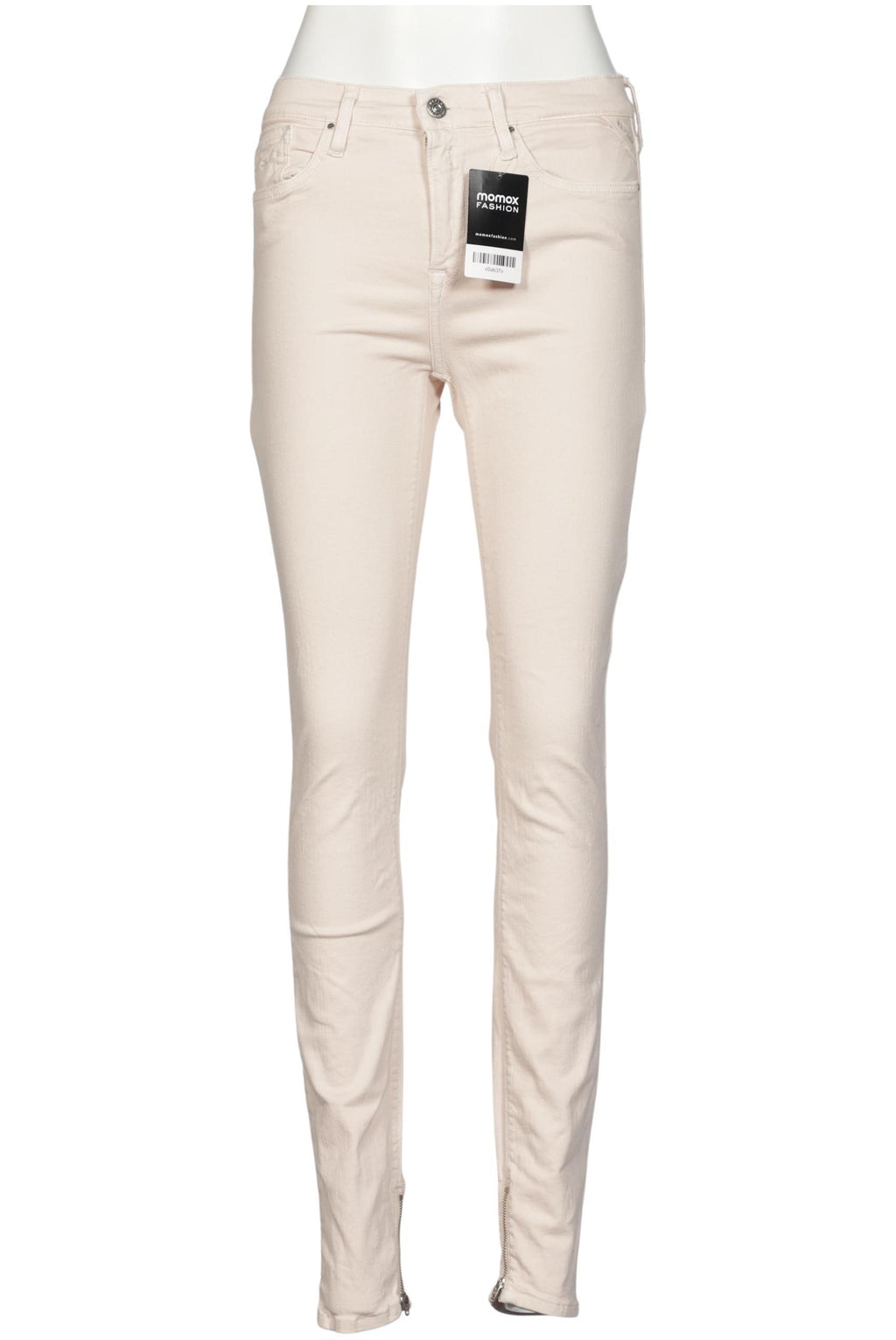 Replay Damen Jeans, Cremeweiß, W27 4