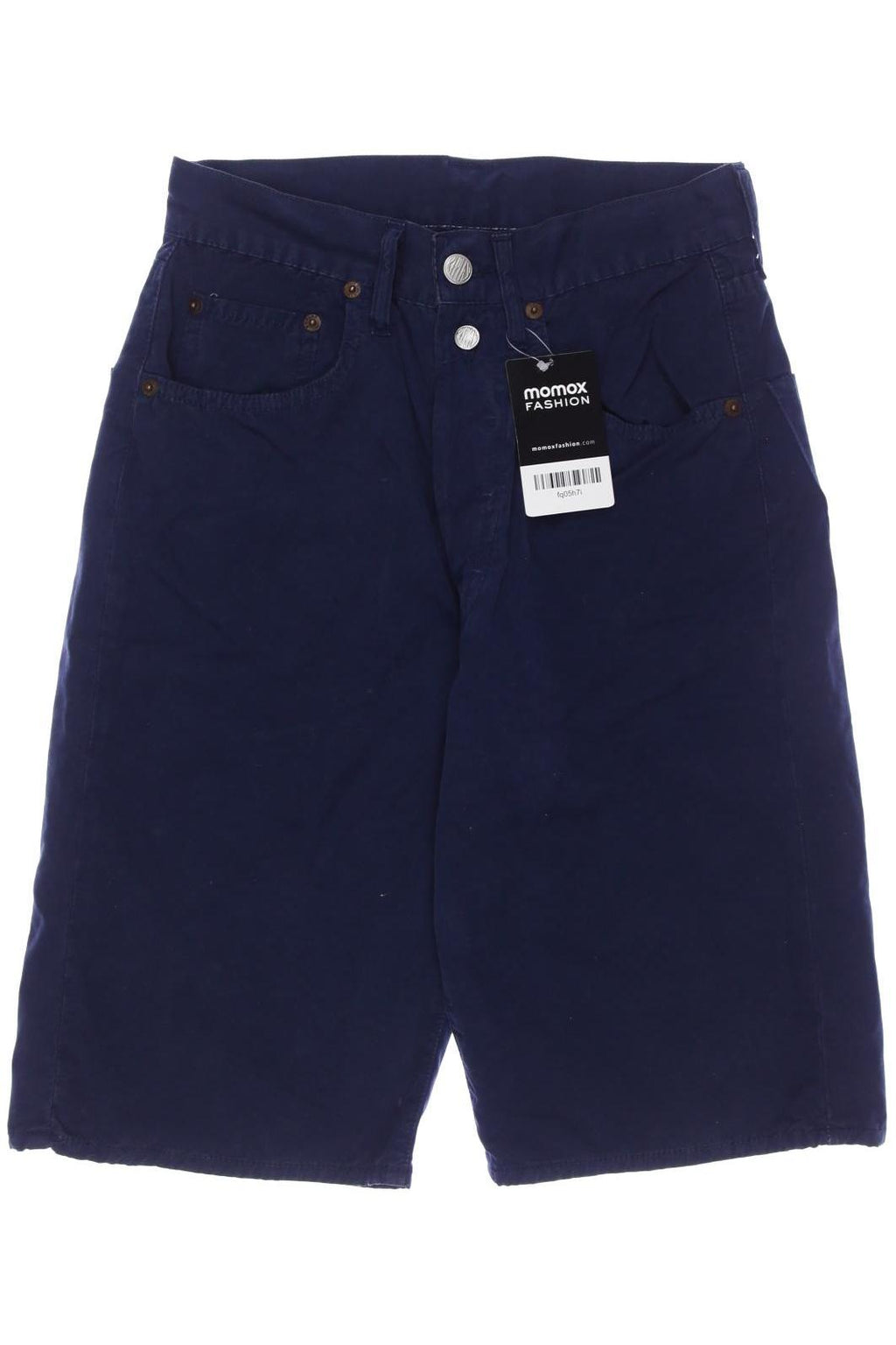 Replay Damen Shorts Navy Blue W26 Cotton 4