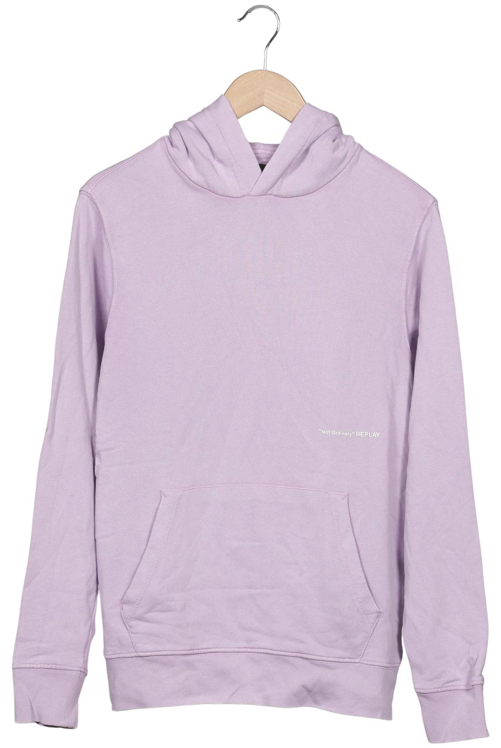 Replay Men Hoodie Lilac Size S Cotton 2