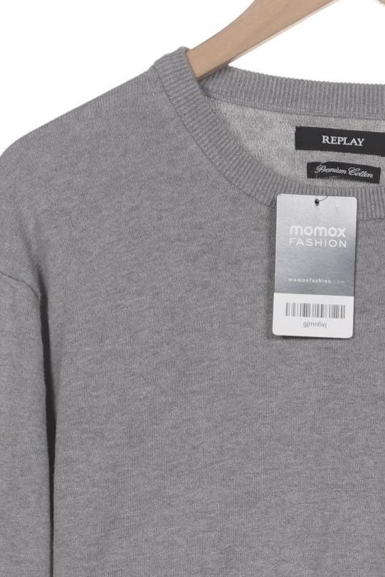Replay Men's Pullover Gray Size L 6
