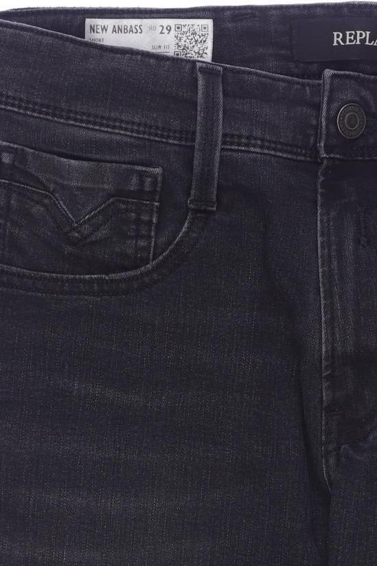  Replay Men's Shorts Black W29 Cotton 6