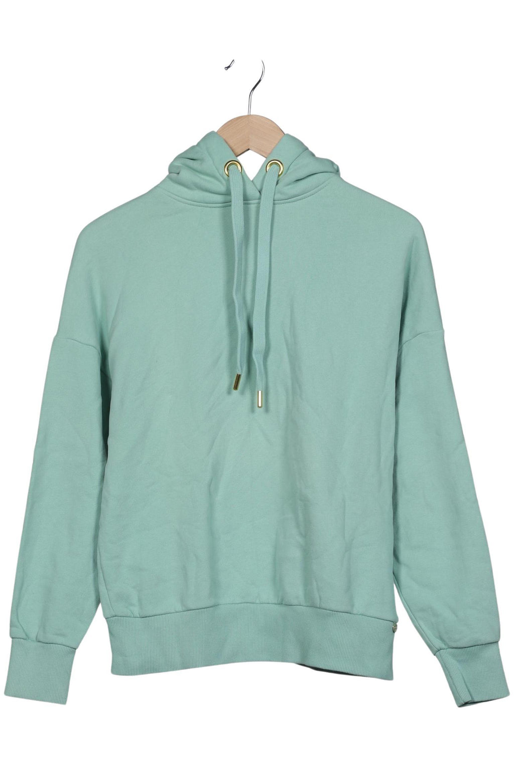 Rich & Royal Hoodie Light Green XS Cotton 2