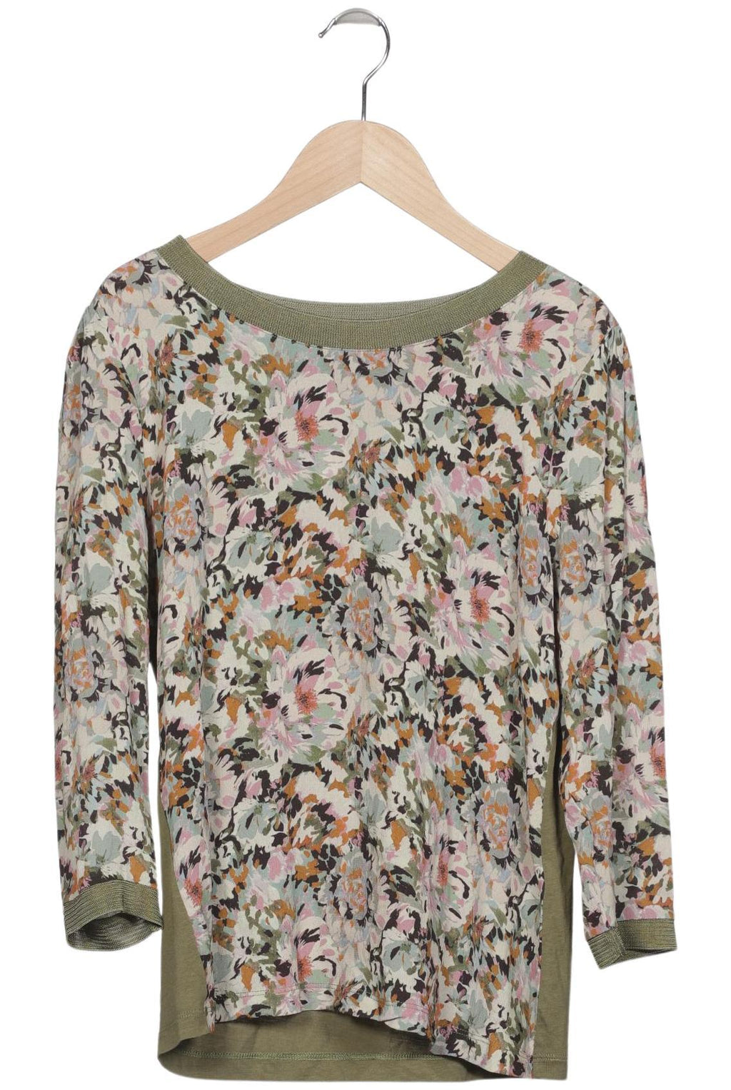 Rich & Royal Damen Langarmshirt Grün Gr. M 2