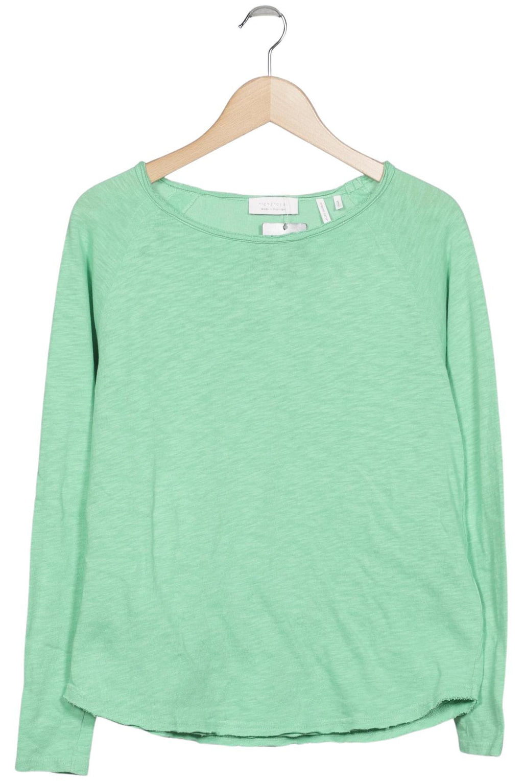 Rich & Royal Chemise Manches Longues Femme Vert Clair Taille S Coton 8
