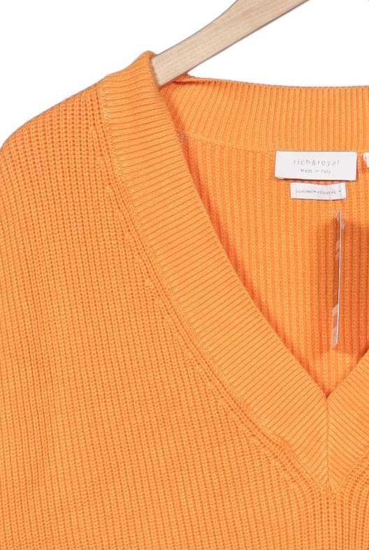 Rich & Royal Women's Sweater Orange Size XL 4