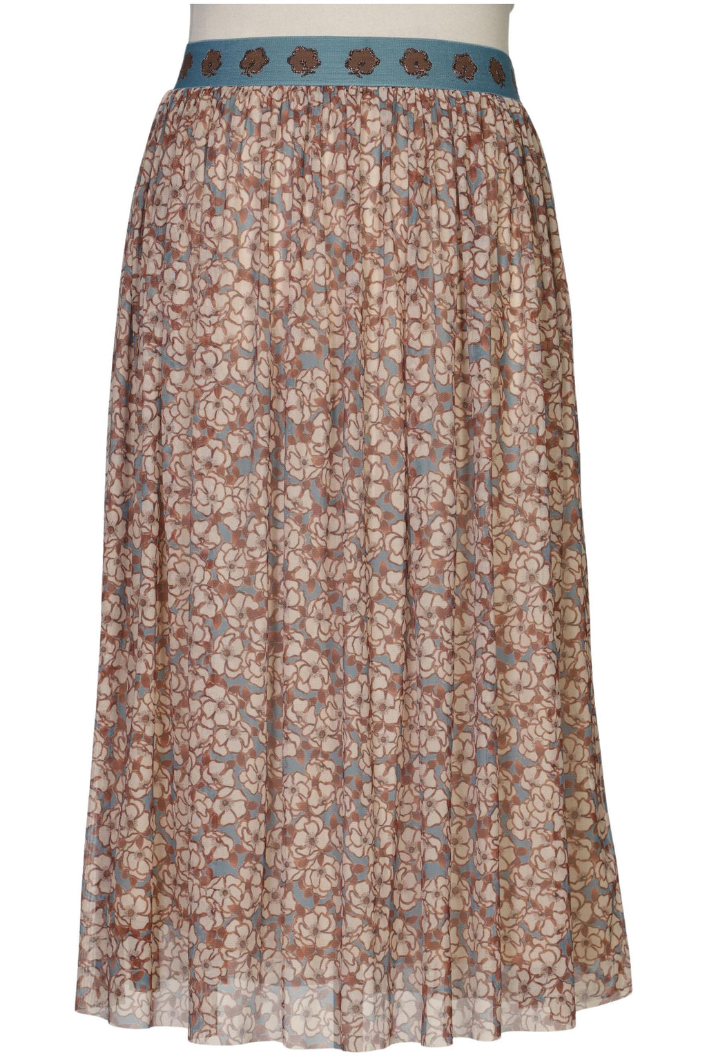 Rich & Royal Women Skirt Beige L Synthetic 4