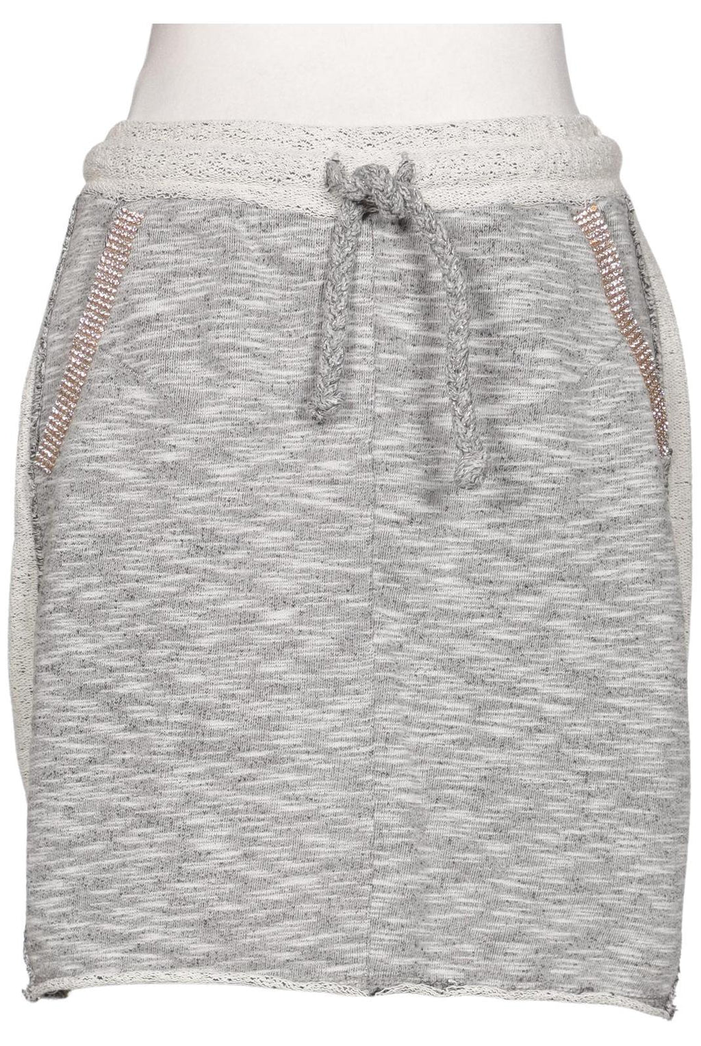 Rich & Royal Women Skirt Gray Size XS 5