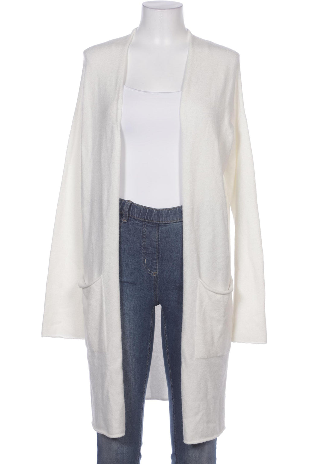 Rich & Royal Knit Cardigan White S 7