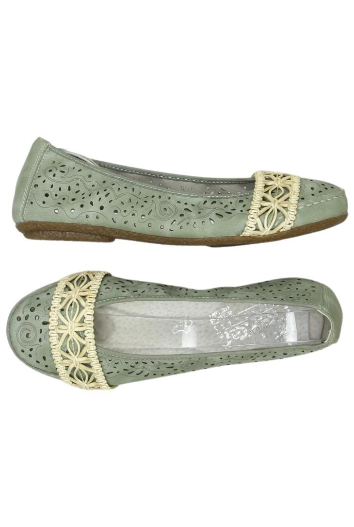 Rieker Damen Ballerina Green EU 36 Leather 3