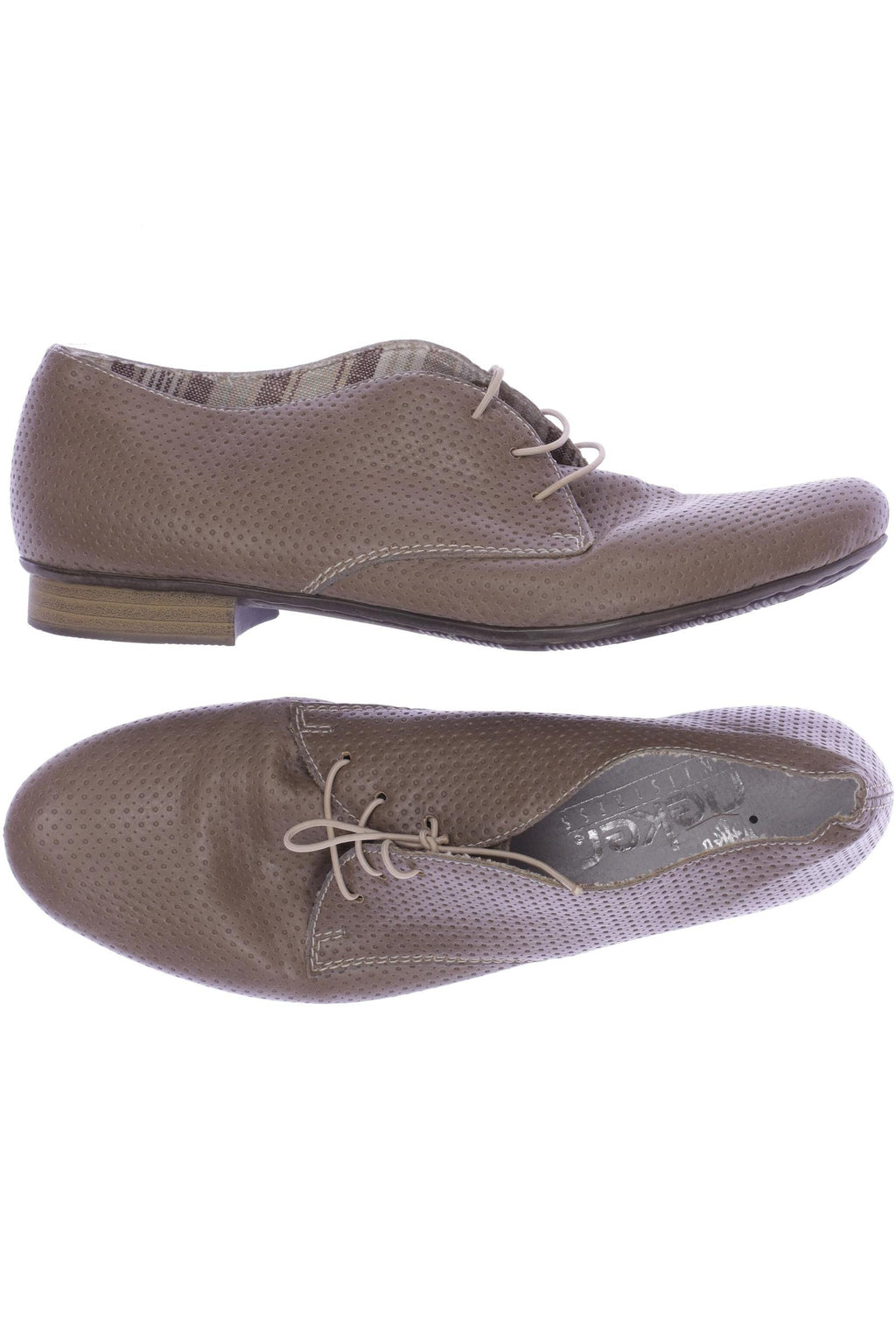 Rieker Women's Half Shoe Brown EU 38 Synthetic Leather 3