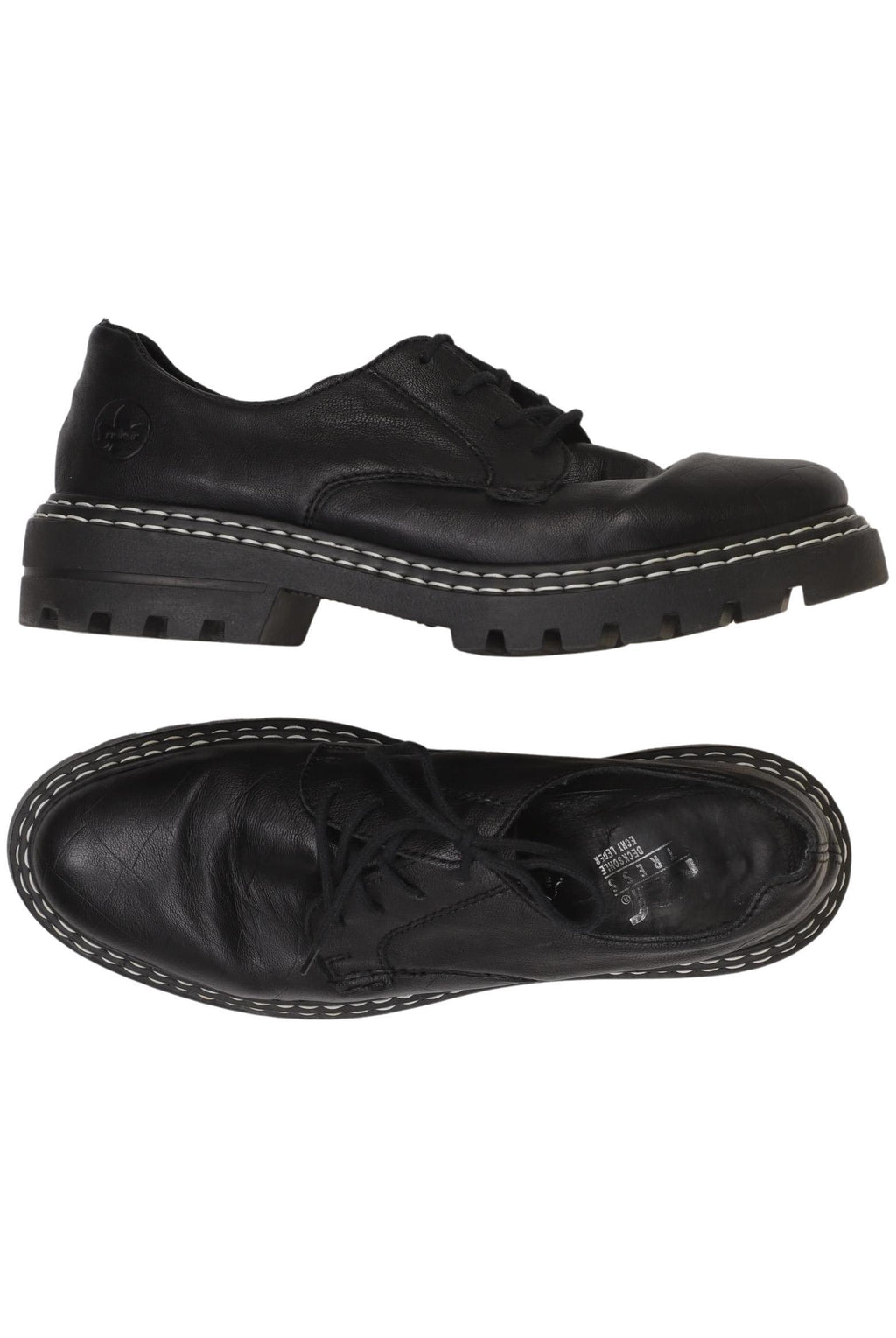 Rieker Damen Halbschuh Schwarz EU 41 2