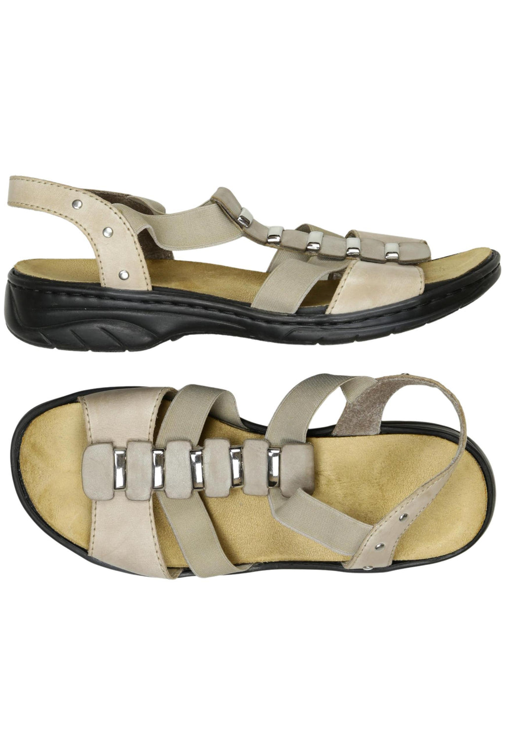 Rieker Damen Sandalen Beige 37 7