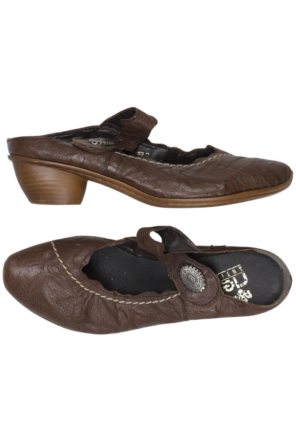 Rieker Damen Sandalen Braun EU 38 Leder 6