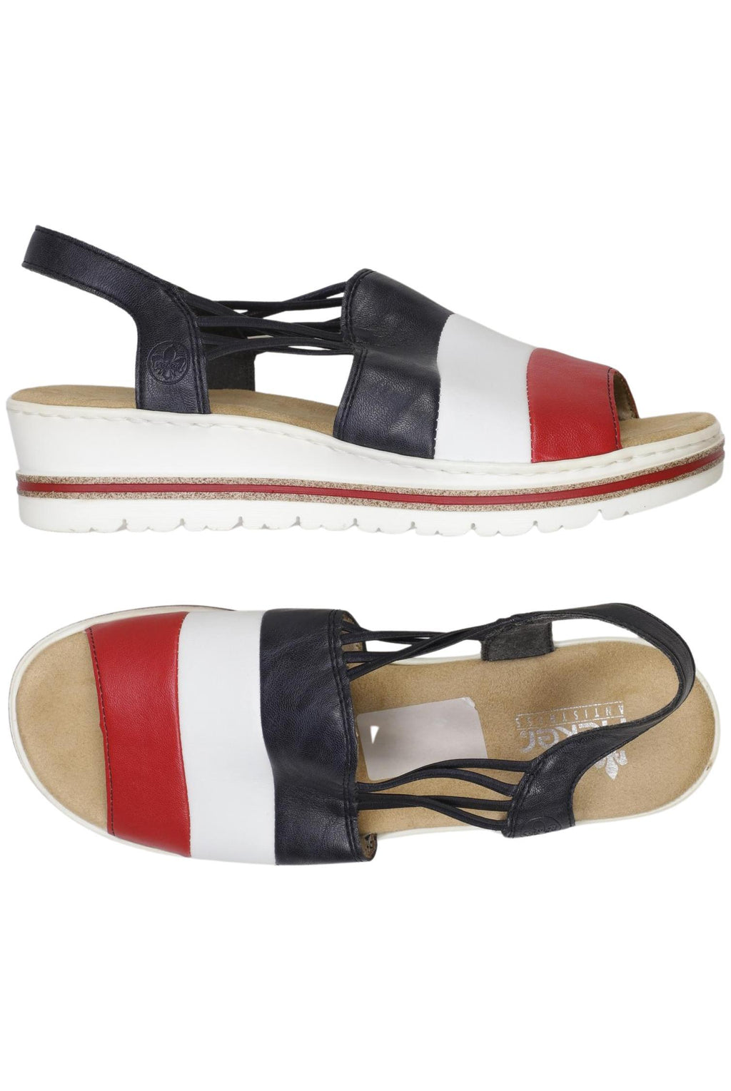 Rieker Damen Sandalen Multicolore EU 39 Cuir Synthétique 7