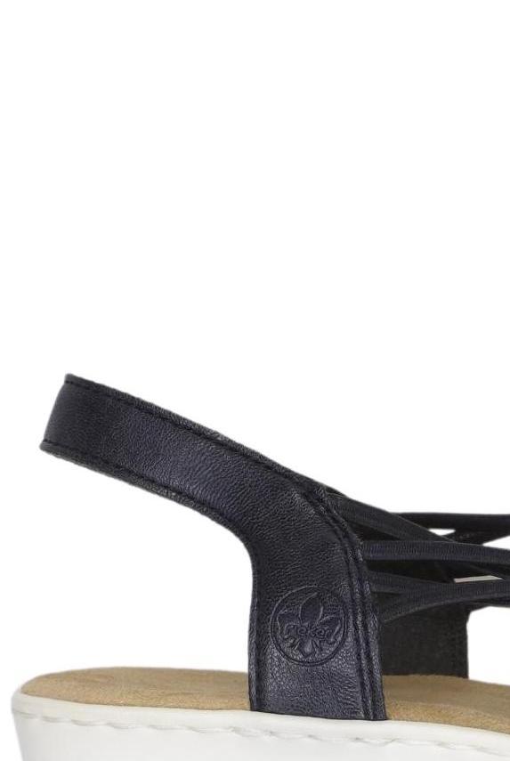 Rieker Damen Sandalen Multicolore EU 39 Cuir Synthétique 8
