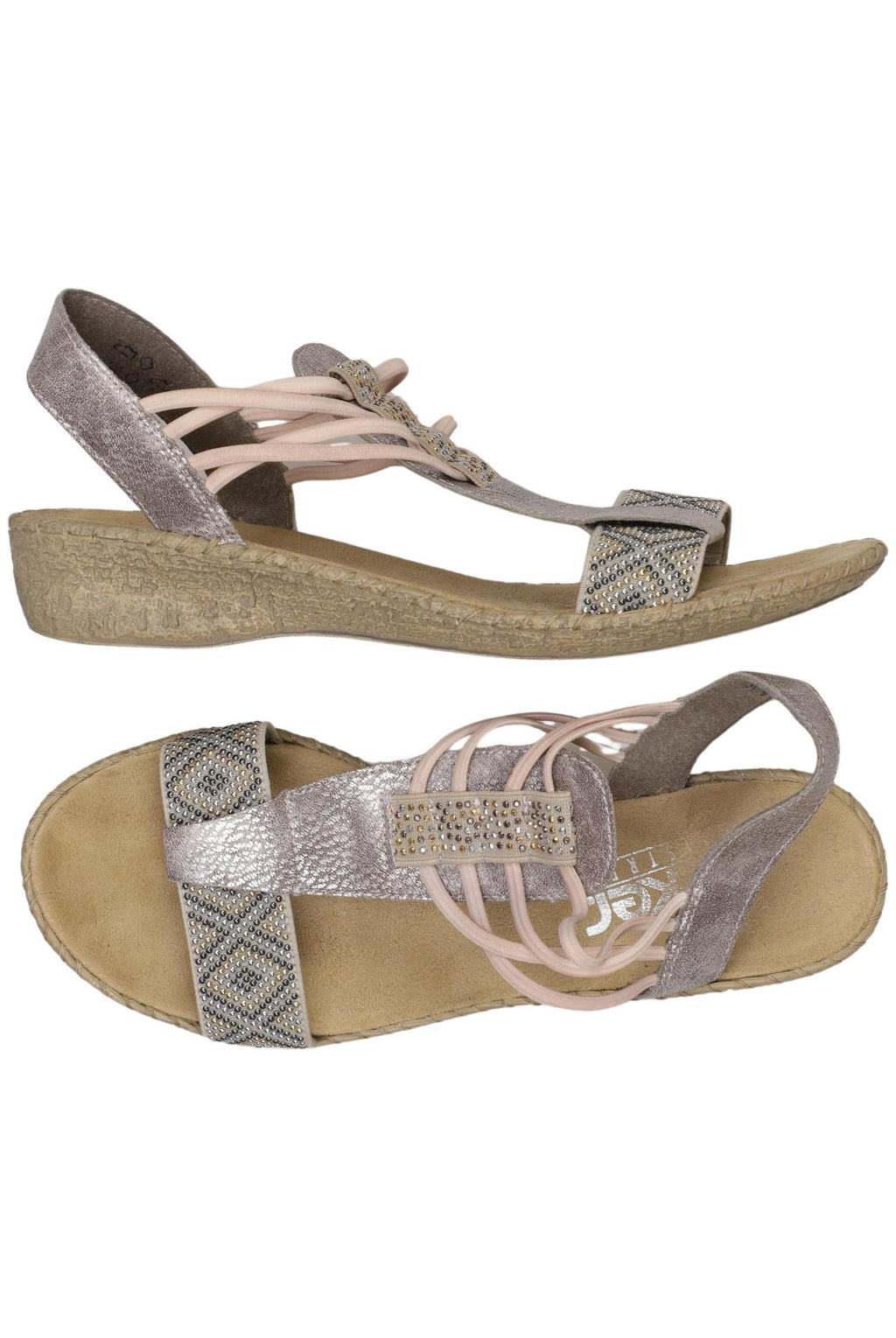 Rieker Damen Sandalen Multicolor EU 37 Synthetic Leather 6