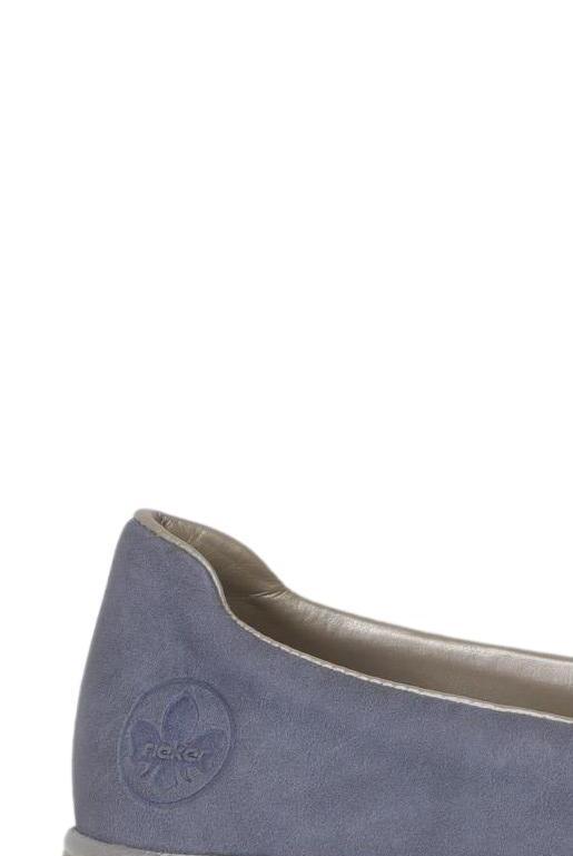 Rieker Damen Sneaker Bleu EU 37 Cuir Synthétique 4