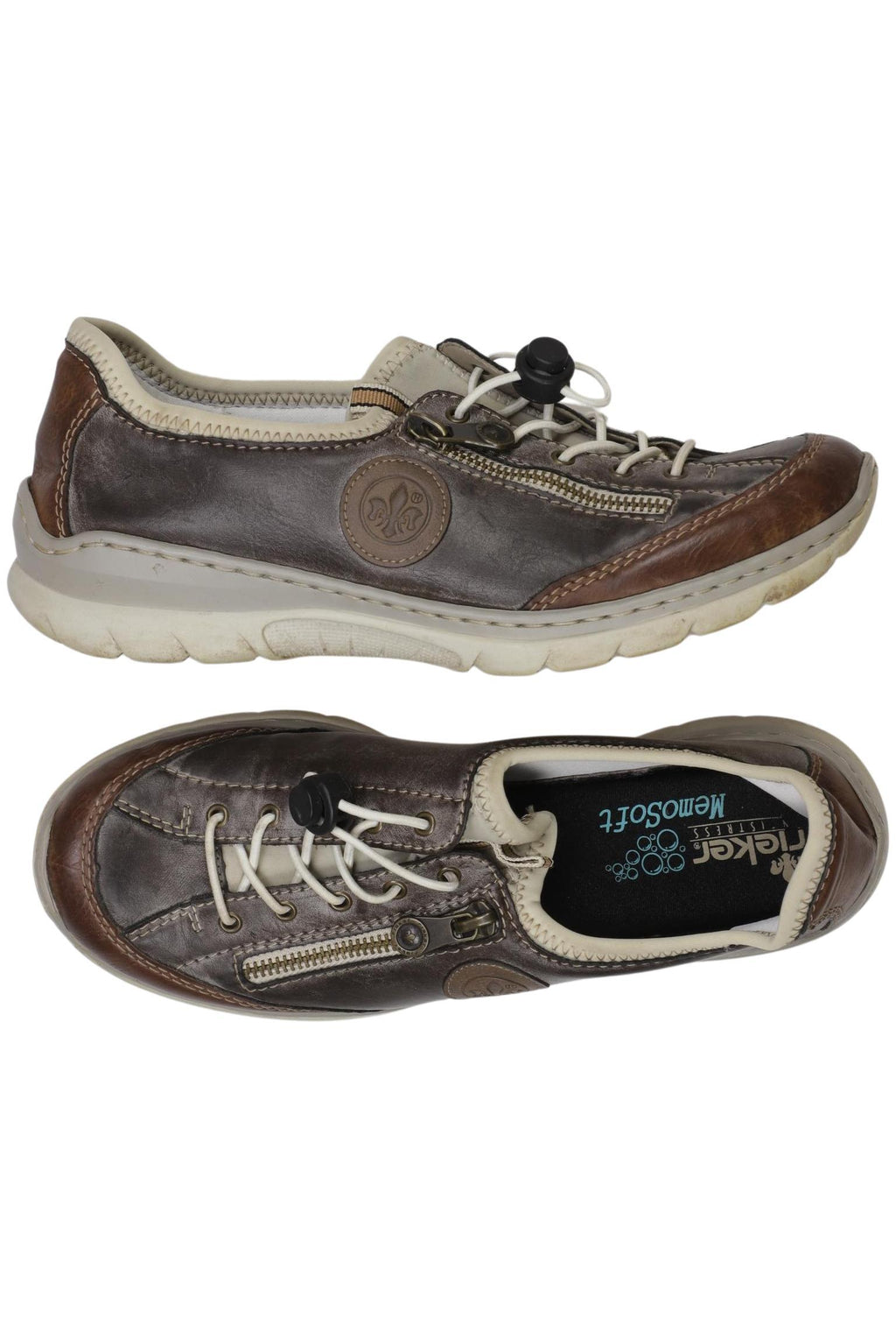 Rieker Damen Sneaker Marron EU 39 Cuir Synthétique 2