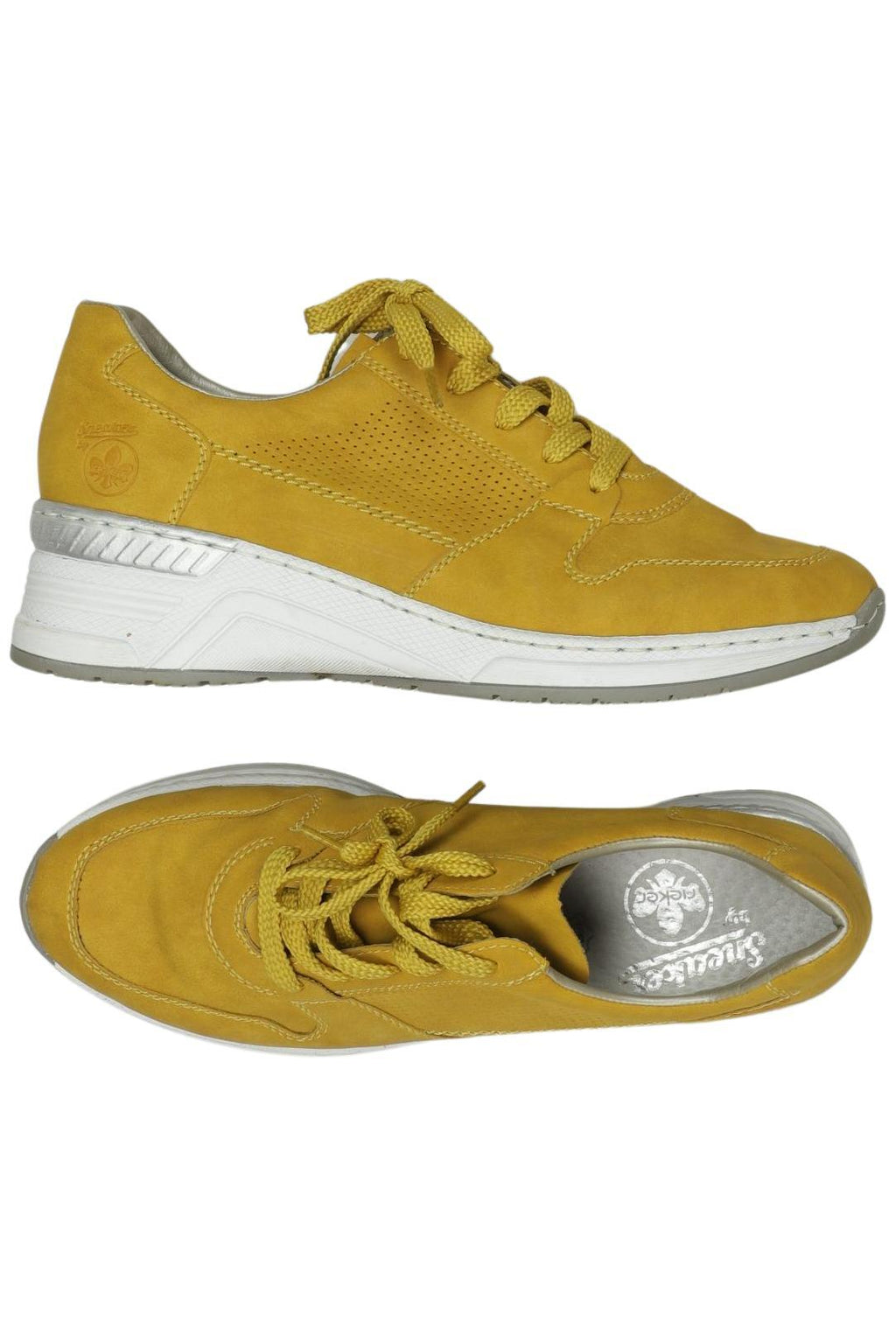 Rieker Damen Sneaker Jaune EU 41 Cuir Synthétique 5