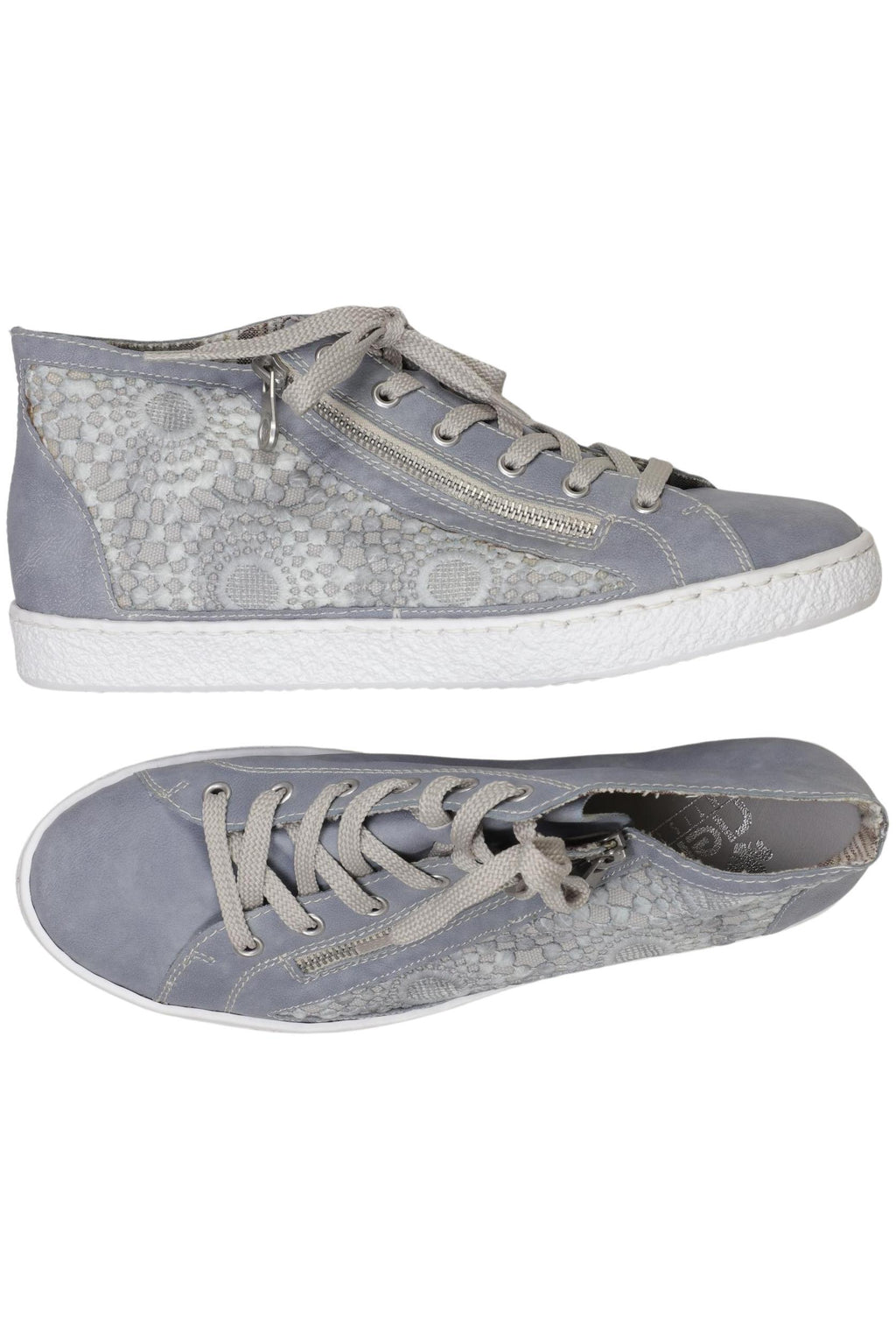 Rieker Damen Sneaker Gray EU 42 Synthetic Leather 3