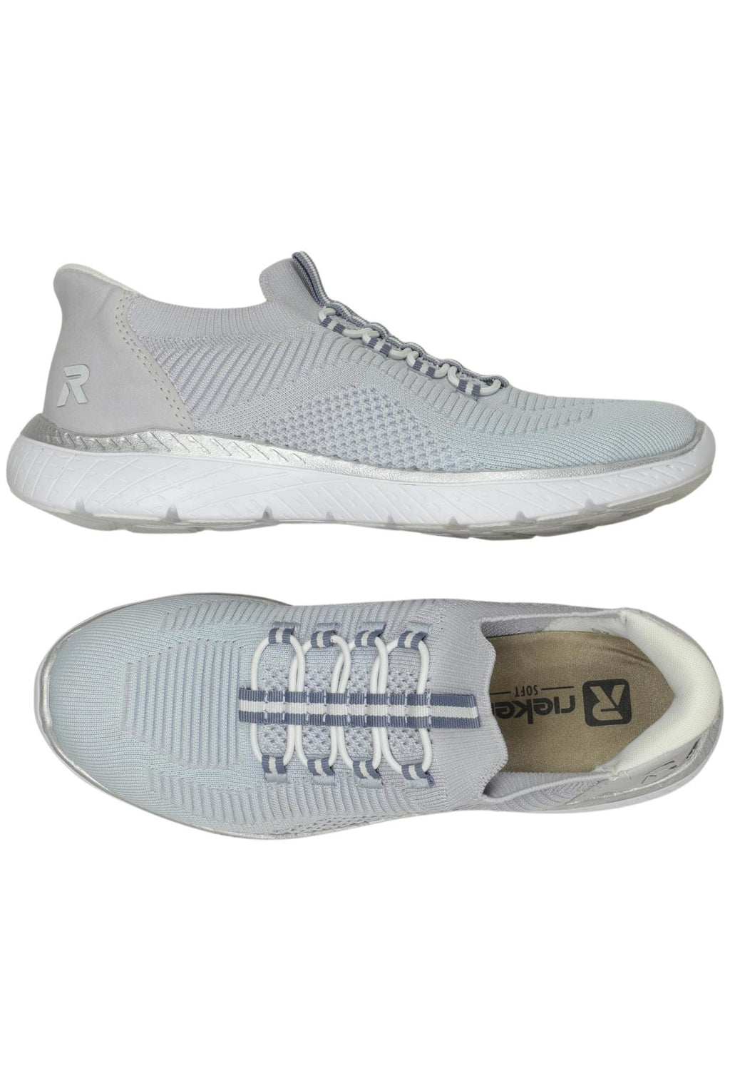 Rieker Damen Sneaker Light Blue EU 37 2