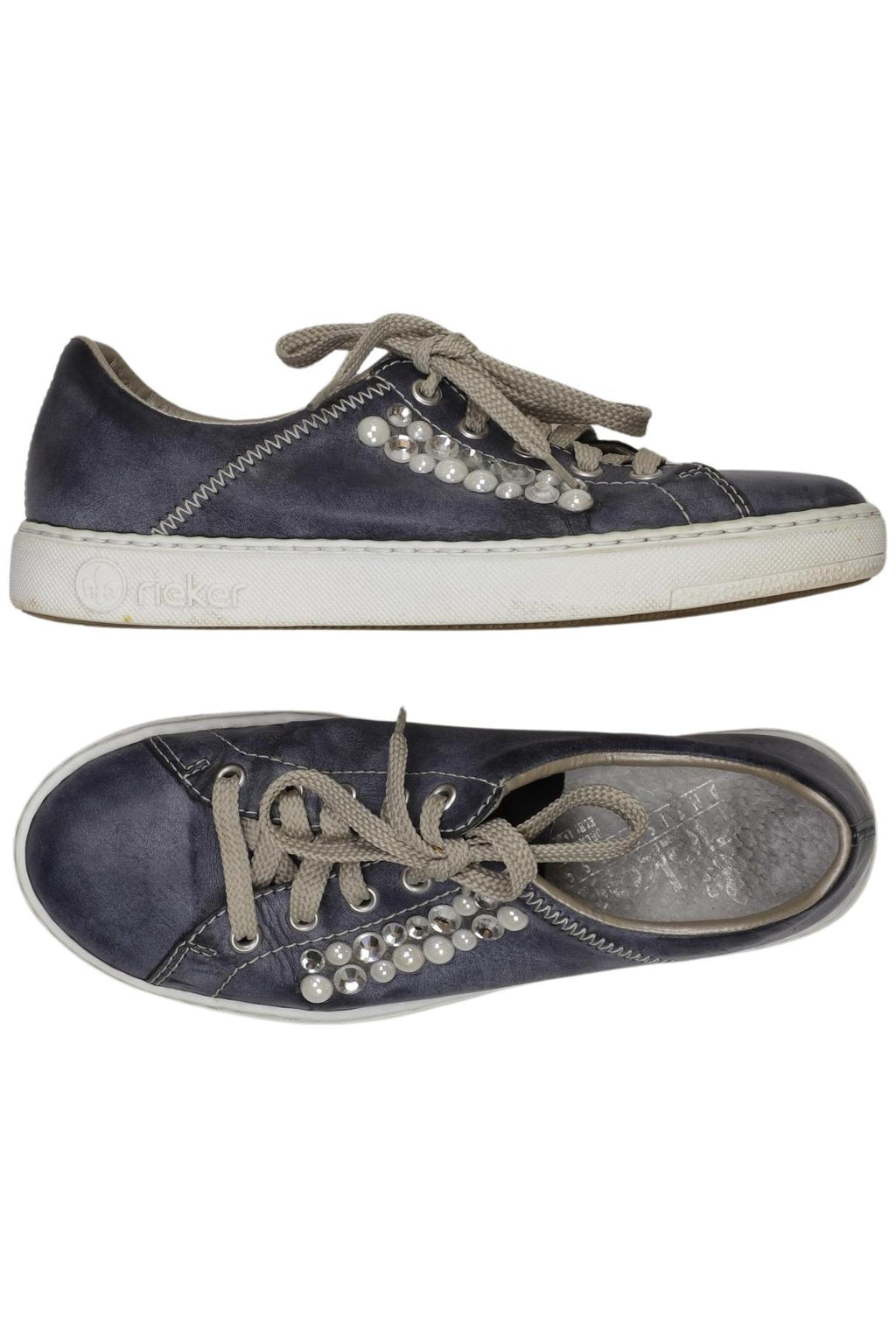 Rieker Damen Sneaker Navy EU 37 Synthetic Leather 3