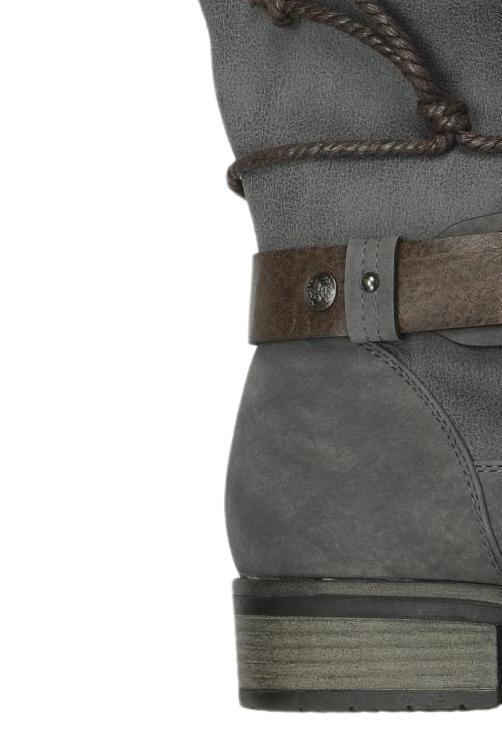 Rieker Damen Stiefel Gris EU 39 6