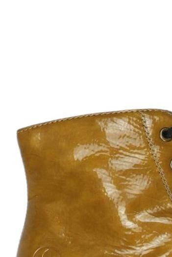 Rieker Damen Stiefelette Gelb EU 41 Kunstleder 5