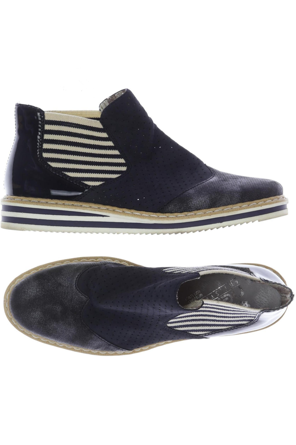 Rieker Damen Stiefelette Navy EU 40 Synthetic Leather 8