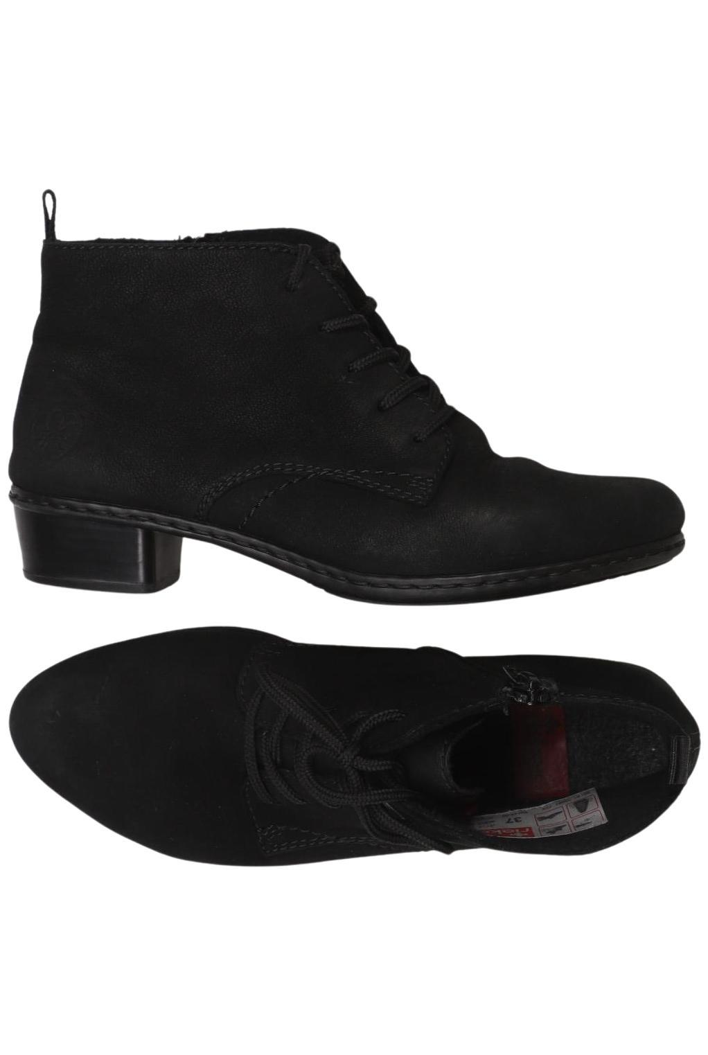 Rieker Damen Stiefelette Black EU 37 Leather 8