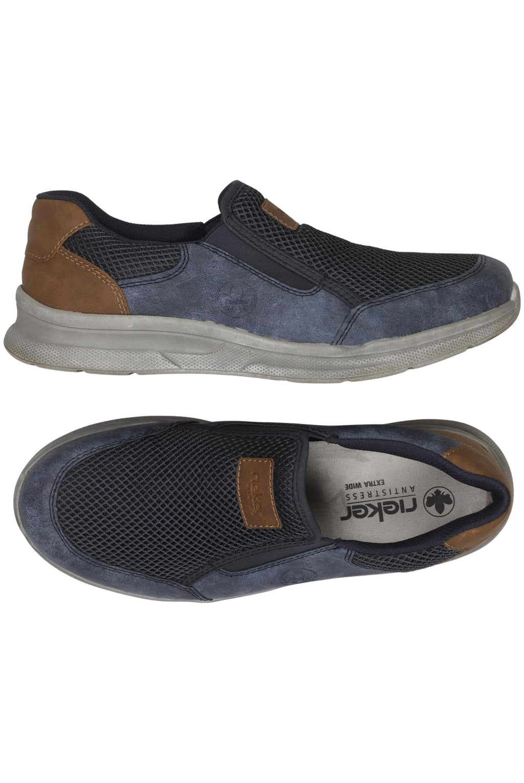 Rieker Herren Sneaker Blue EU 43 3
