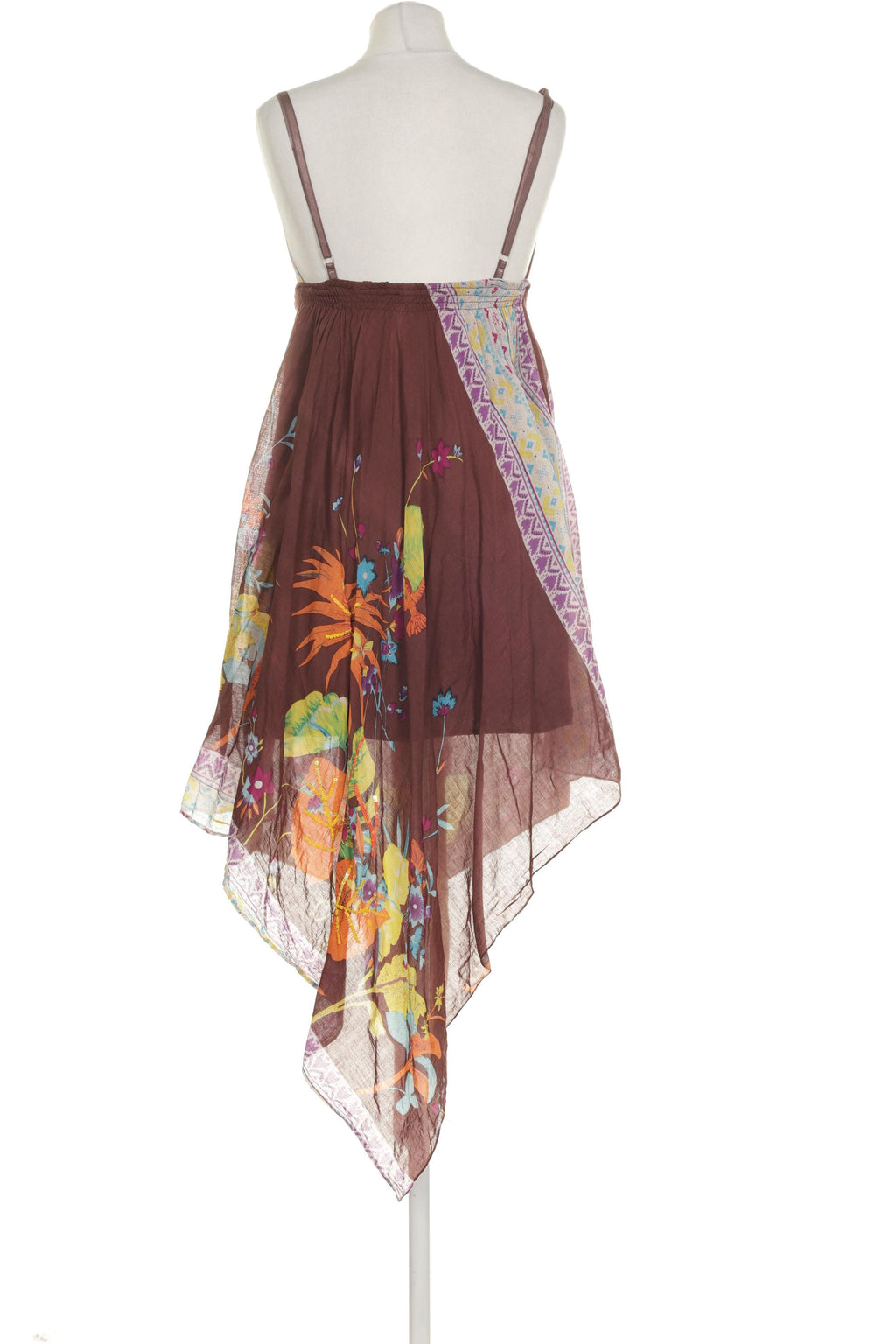 Rinascimento Dress Brown XS 5