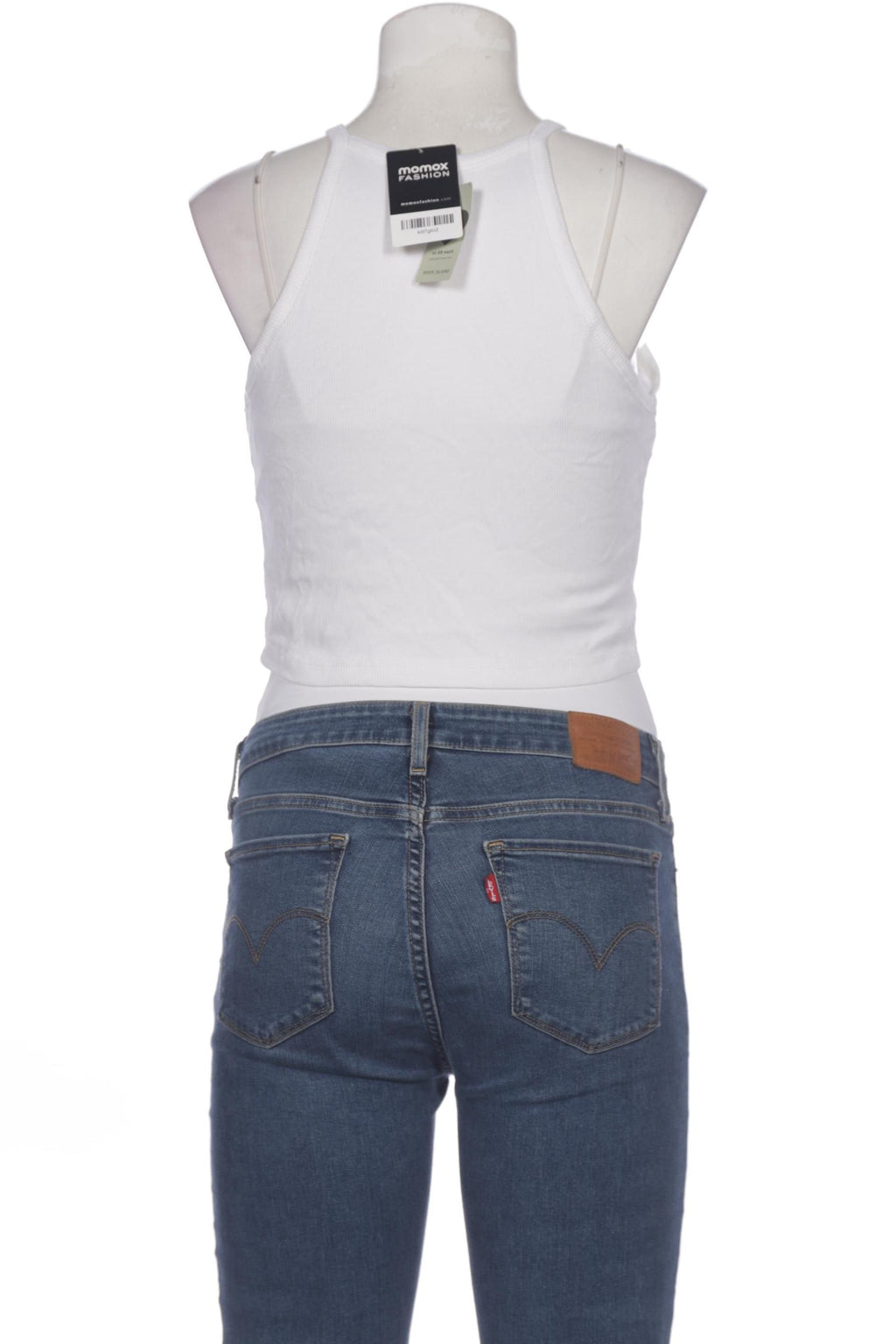 River Island Damen Top White EU 40 Cotton 5