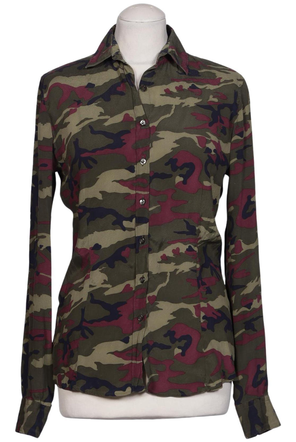 Robert Friedman Women's Blouse Multicolor Size S Silk Elasthan 2